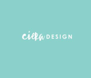 Ciera Design Studio Branding Portfolio book cover