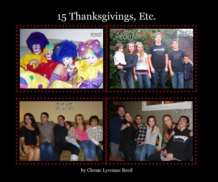 View 15 Thanksgivings, Etc. by Cleone Lyvonne Reed