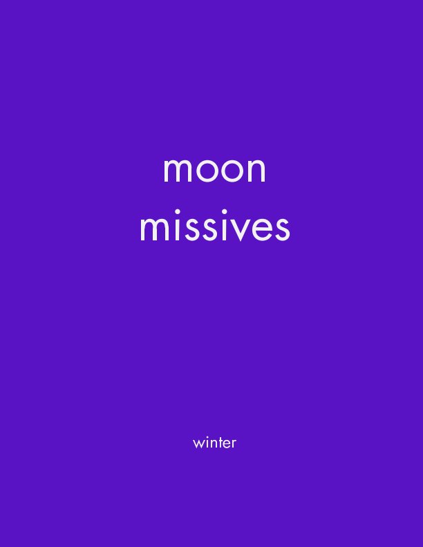 Ver moon missives por moon missives