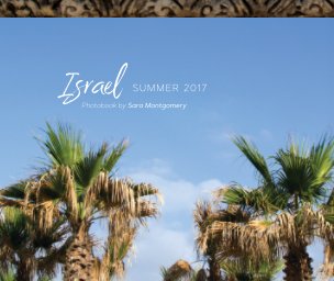 Israel Summer 2017 book cover