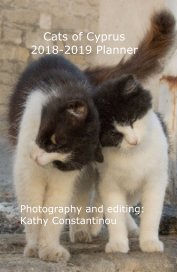 Cats of Cyprus 2018-2019 Planner book cover