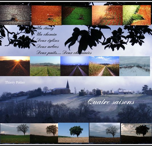 View Un étang Un chemin Deux églises Deux arbres Deux puits....Deux cheminées by Thiery Potier