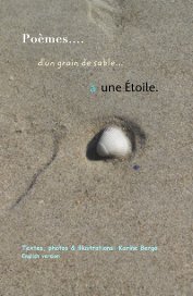 Poèmes d'un grain de sable à une Étoile.  English version book cover