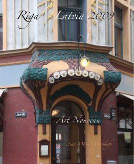 Riga Latvia 2009 book cover
