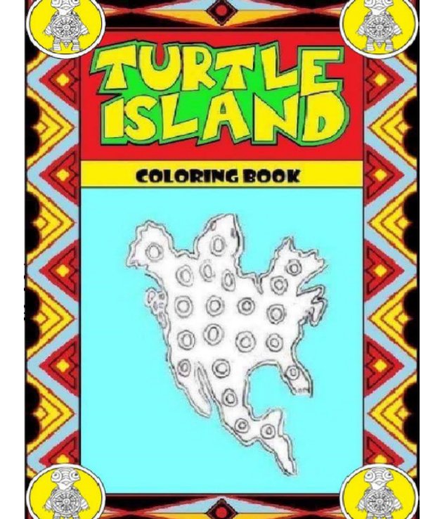 Turtle island coloring pages