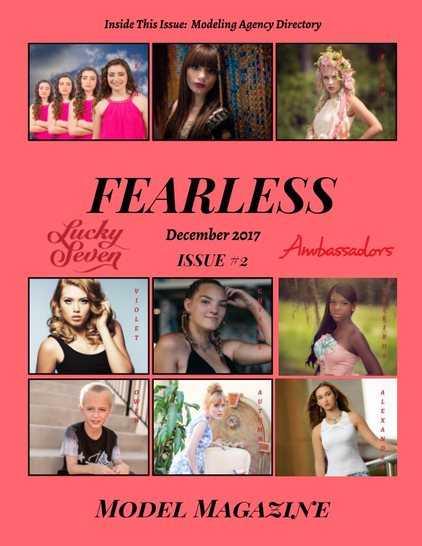 Ver Lucky Seven Fearless Model Magazine Issue #2 December 2017 por Jeana & Elizabeth Bonnette