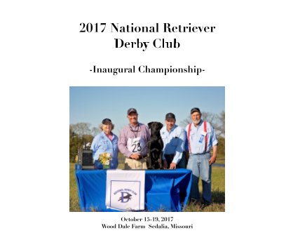 2017 National Derby Championship book cover