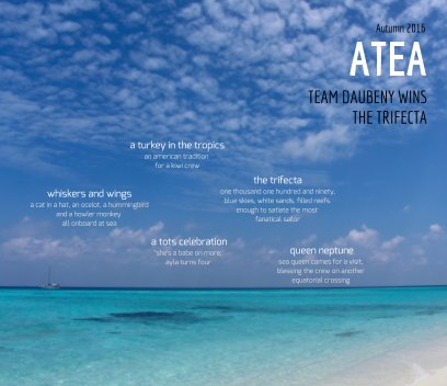 S.V. Atea: Maldives book cover