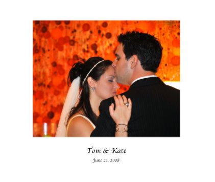 Tom & Kate June 21, 2008 book cover