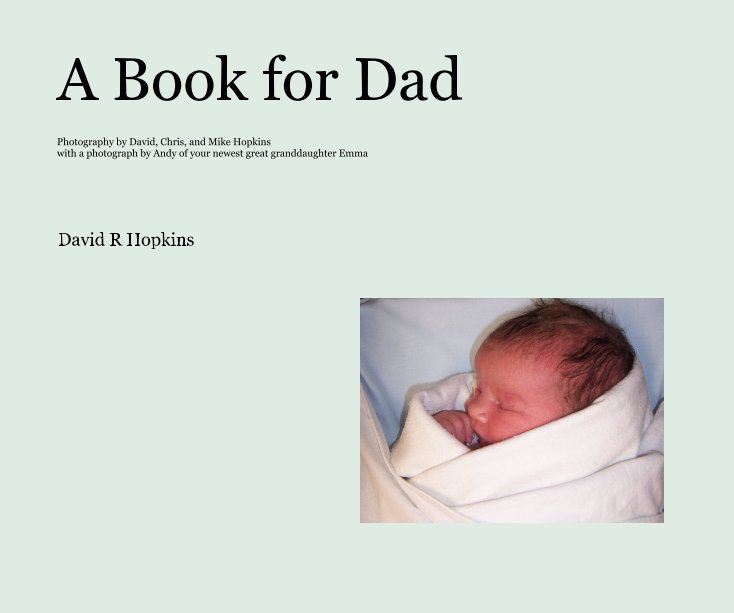 View A Book for Dad by David R Hopkins