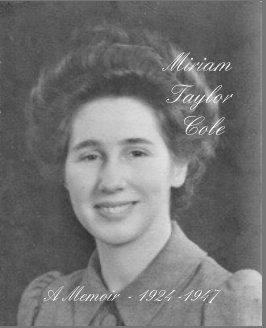 Miriam Taylor Cole book cover