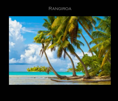 Rangiroa - Edition jaquette - Option Layflat doubles-pages en continu book cover