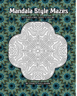 Mandala Style Mazes book cover