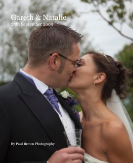 Gareth & Natalie 25th September 2009 book cover