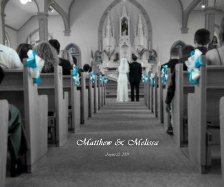 Matthew & Melissa book cover