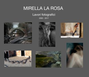 MIRELLA LA ROSA Lavori fotografici book cover