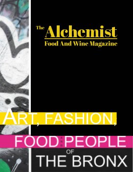 The Alchemist food And Wine Magazine book cover