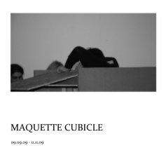 Maquette Cubicle book cover