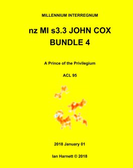 nz MI s3.3 JOHN COX BUNDLE 4 book cover