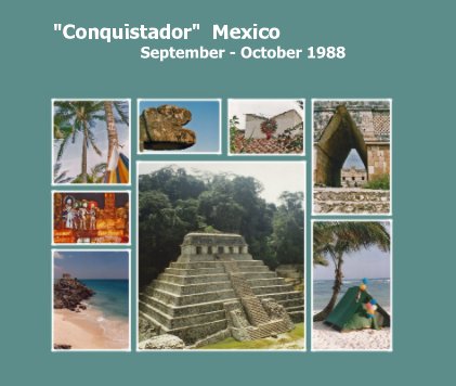 "Conquistador" Mexico September - October 1988 book cover