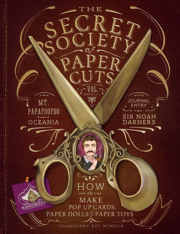 Ver Secret Society of Paper Cuts - Intro to Paper Crafts por Crankbunny / Norma V. Toraya