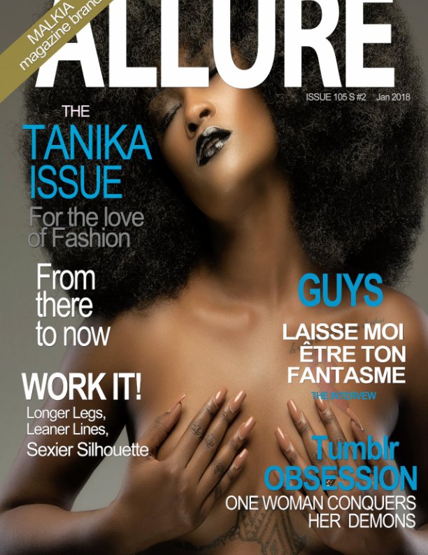 Bekijk Malkia Magazine Allure Issue 105  S#2 op Malkia Magazine