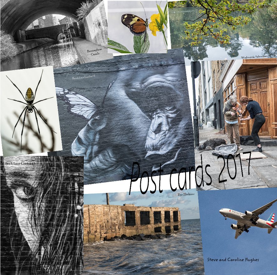 View Postcards 2017 by Steve and Caroline Hughes