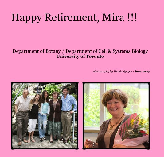View Happy Retirement, Mira !!! by photography by Thanh Nguyen - June 2009