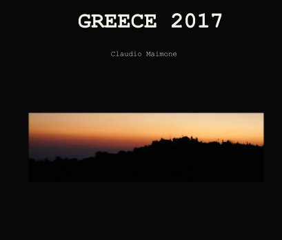 GREECE 2017 book cover