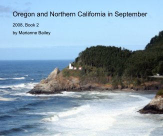 Oregon and Northern California in September book cover