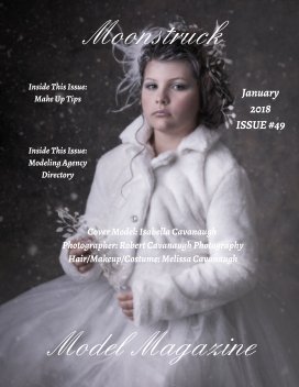 Issue #49  Moonstruck Model Magazine January 2018 book cover