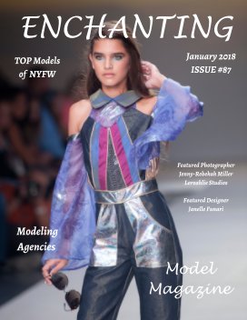 Issue #87 Janelle Funari NYFW Enchanting Model Magazine January 2018 book cover