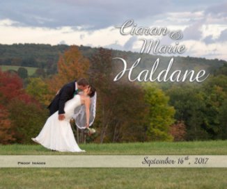 Haldane Wedding Proofs book cover