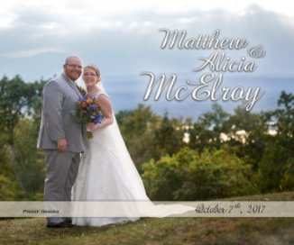 McElroy Wedding Proofs book cover