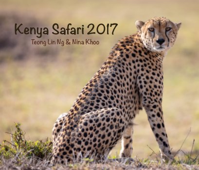 Kenya Safari 2017 book cover