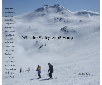 Whistler Skiing 2008-2009 book cover