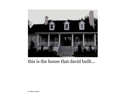 this is the house that david built... book cover