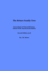 Brines Family Tree 2018 book cover