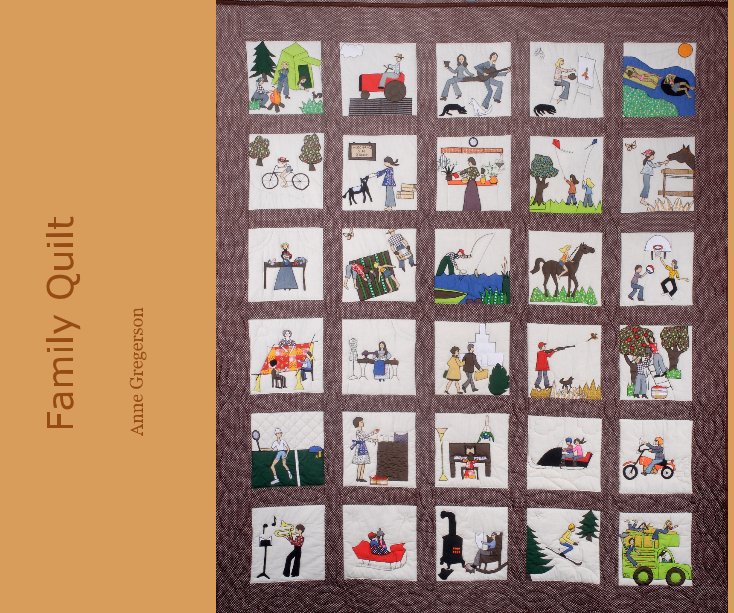 View Family Quilt by Anne Gregerson