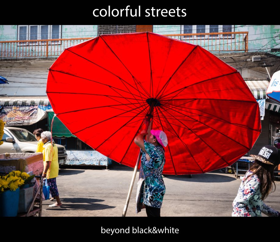 View colorful streets by lionel buratti