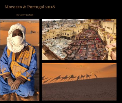 Morocco & Portugal 2018 book cover