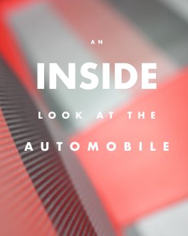 An inside look at the automobile book cover