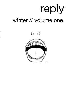 reply // winter book cover