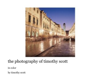 the photography of timothy scott book cover