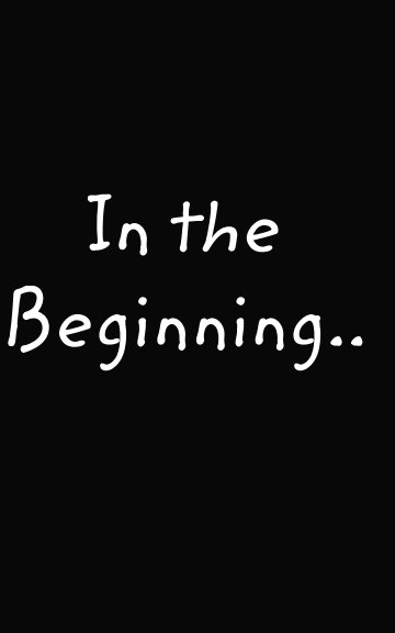 In the Beginning de Mark Jones | Livres Blurb France