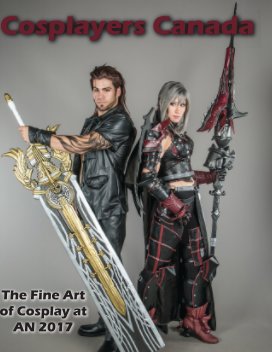 Cosplayers at Anime North 2017 book cover