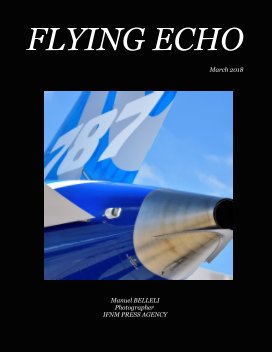 Flying echo photo magazine March 2018 book cover