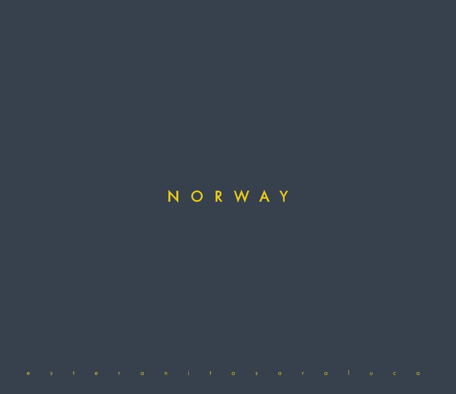 Visualizza NORWAY di LUCA MORETTI