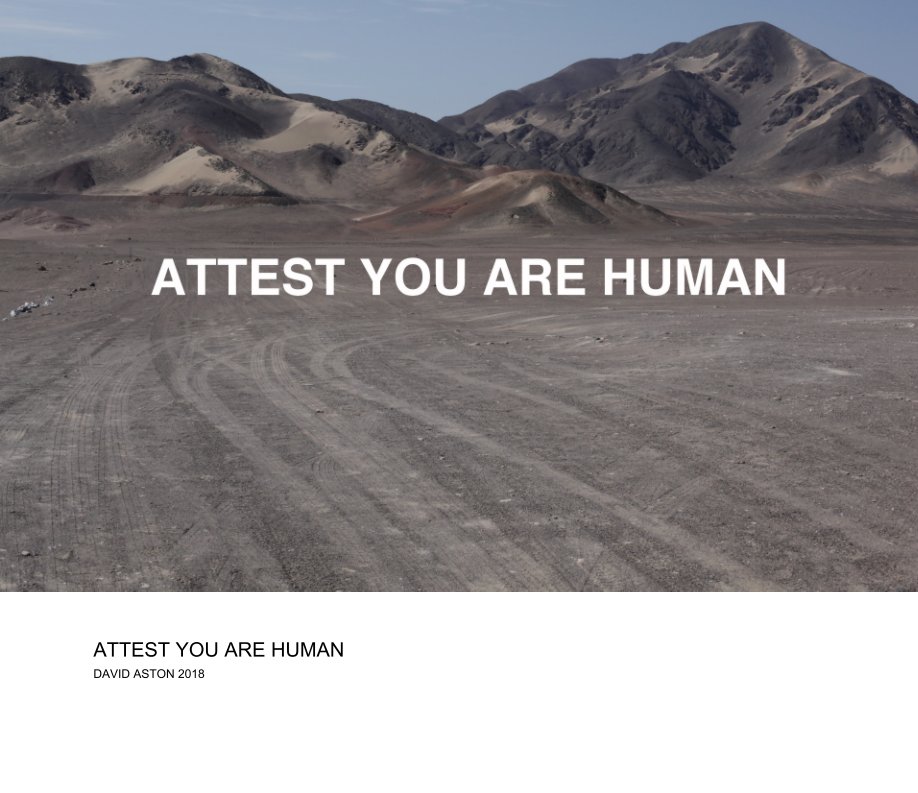 View ATTEST YOU ARE HUMAN by David Aston