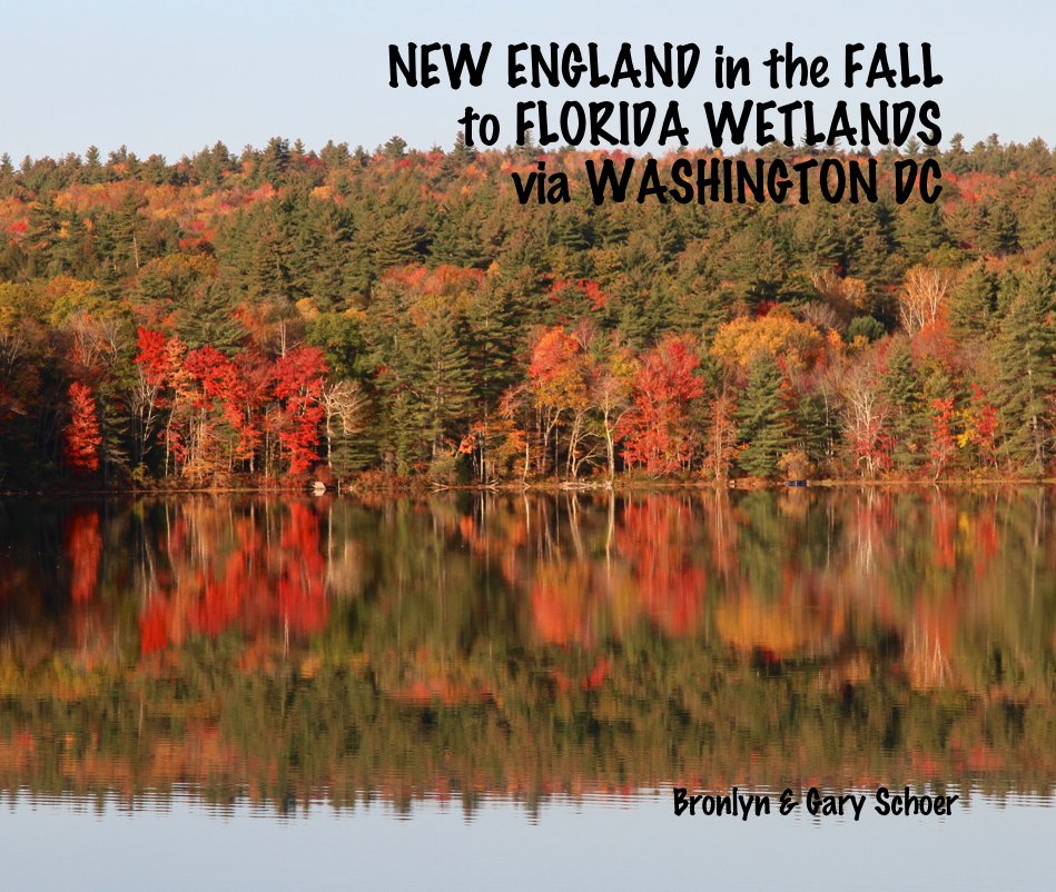 View NEW ENGLAND in the FALL to FLORIDA WETLANDS via WASHINGTON DC by Bronlyn & Gary Schoer